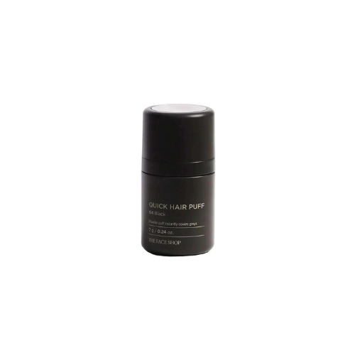 The Face Shop - Quick Hair Puff 04 Black 7g