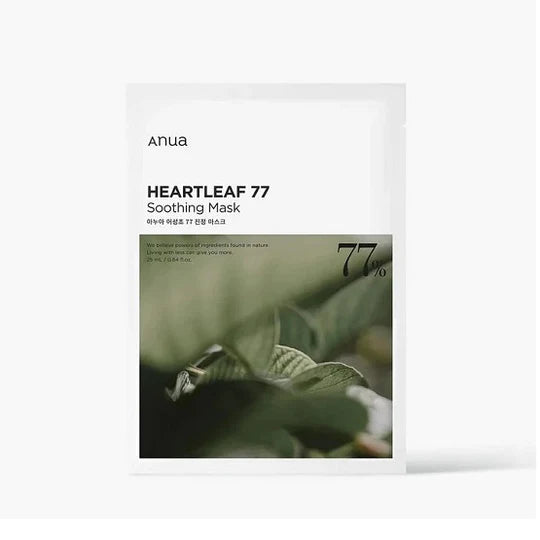 Anua – Heartleaf 77 Soothing Mask Sheet 25ml