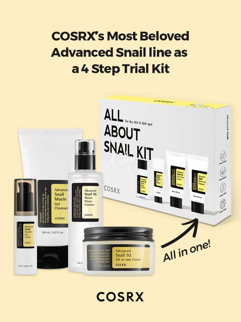 COSRX - All About Snail Trial Kit 4 pcs