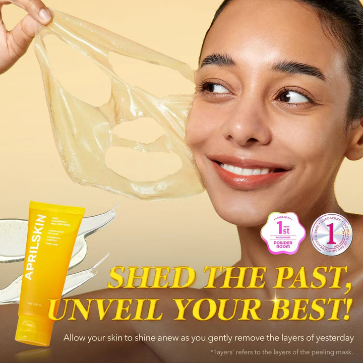 April Skin – Real Calendula Peel Off Pack 100g