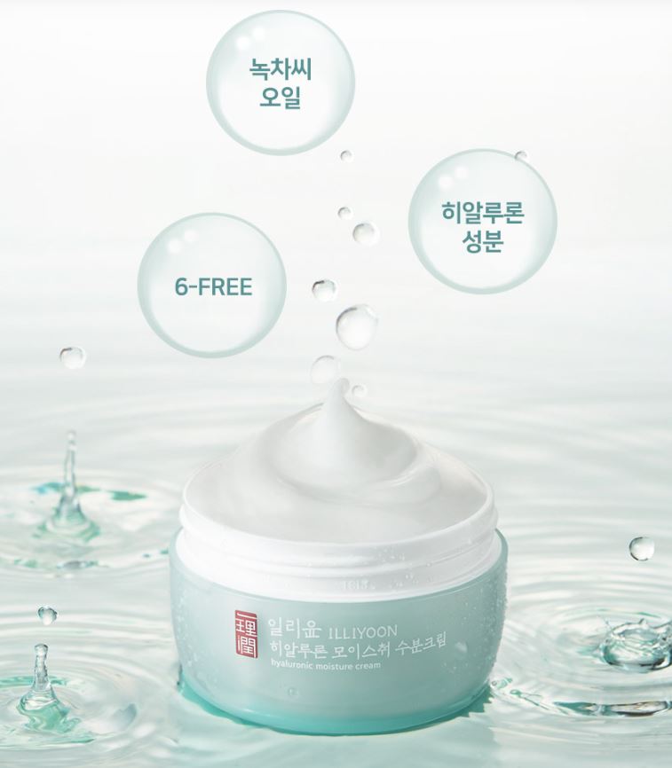 Illiyoon - Hyaluronic Moisture Cream No.6 100ml