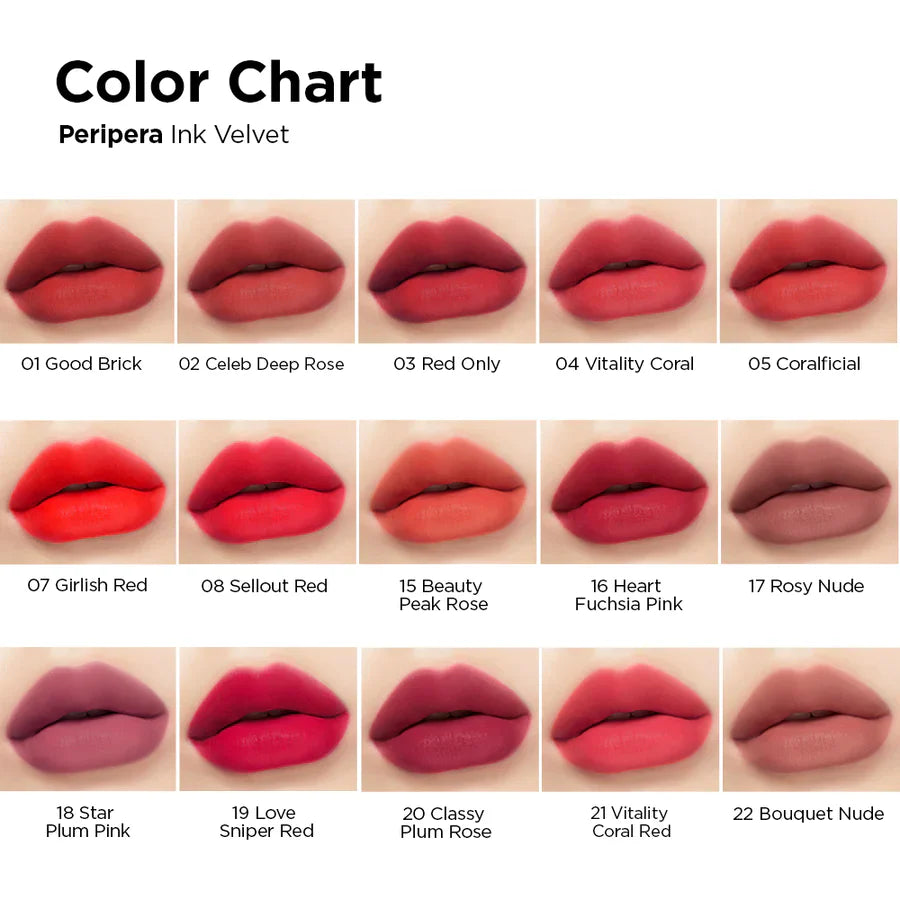 Peripera – Ink The Velvet 4g No.36 Active Coral