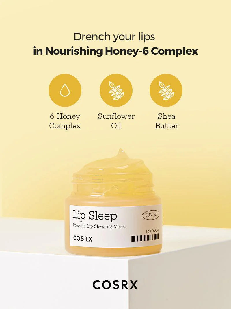 Cosrx – Lip Sleep – Full Fit Propolis Lip Sleeping Mask 20g