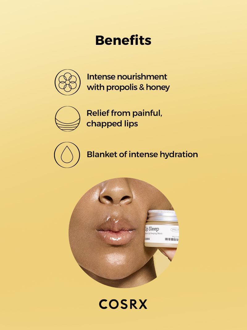 Cosrx – Lip Sleep – Full Fit Propolis Lip Sleeping Mask 20g