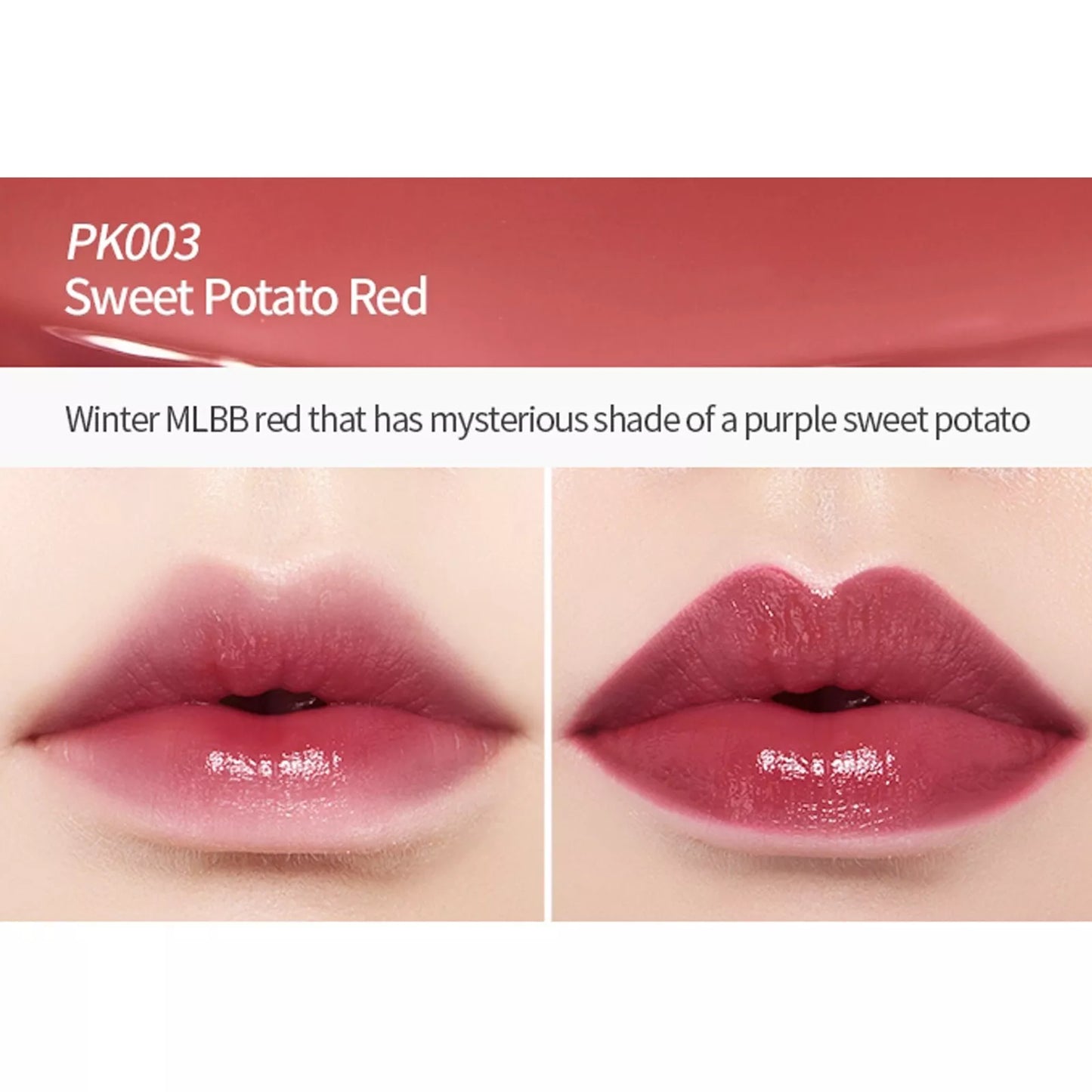 Etude House β Dear Darling Water Gel Tint PK003 Sweet Potato Red