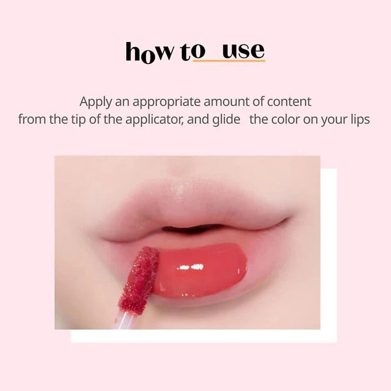 Etude House – Over Glowy Tint 3g No#01 Black Cat Rose Jelly