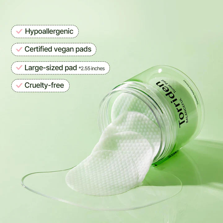 Torriden – BALANCEFUL Toner Pad 180ml (60ea)