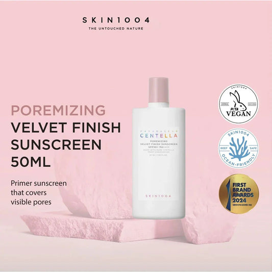 Skin1004 – Madagascar Centella Poremizing Velvet Finish Sunscreen SPF 50+ PA++++ 50ml