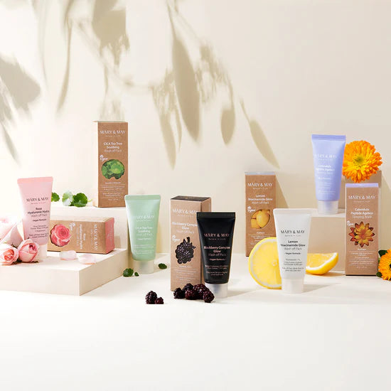 Mary & May – Vegan Wash Off Mask Mini Gift Set 5*30g