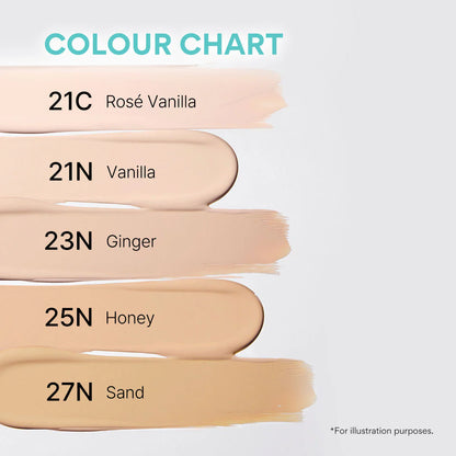 Innisfree – No Sebum Powder Cushion 14g #21C Rose Vanilla Refill