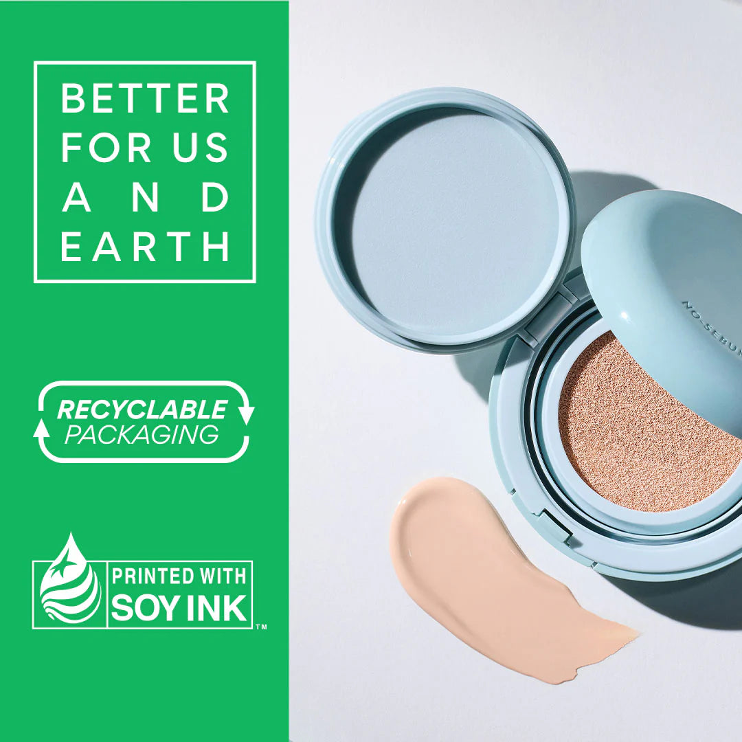 Innisfree – No Sebum Powder Cushion 14g #21C Rose Vanilla Refill
