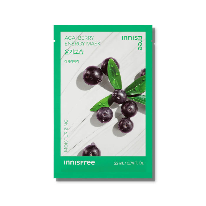 Innisfree - Energy Mask 22ml Acai Berry