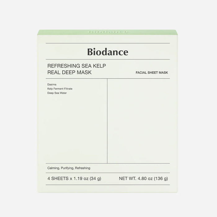 Biodance – Refreshing Sea Kelp Real Deep Mask 1 pc