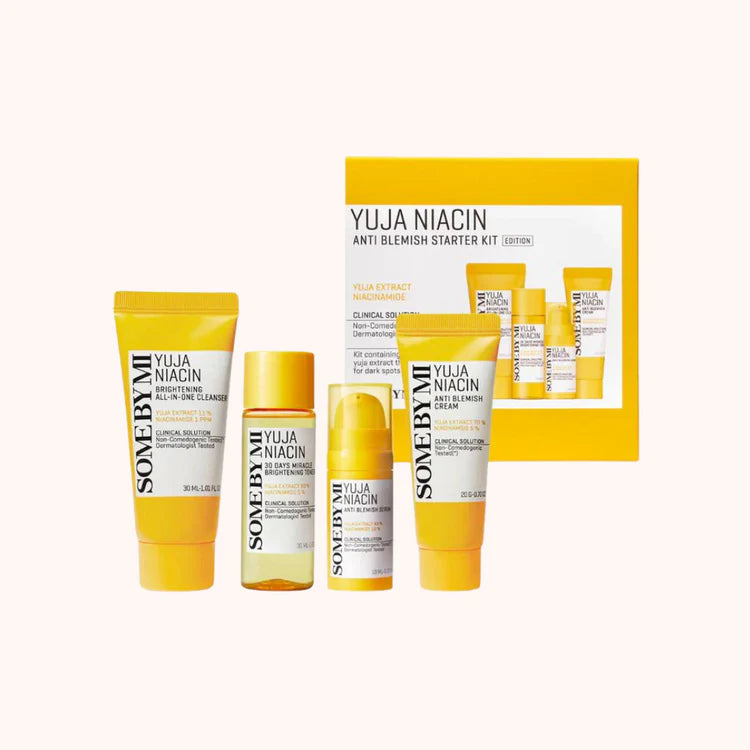 Some By Mi – Yuja Niacin Anti Blemish Strater Kit (4 items)