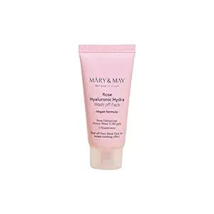 Mary & May - Rose Hyaluronic Hydra Wash Off  Mask 30g