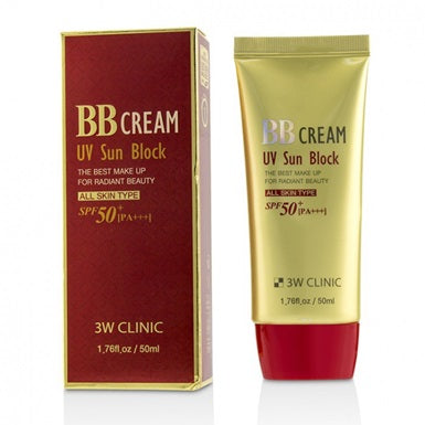 3W Clinic - BB Cream UV Sun Block 50ml