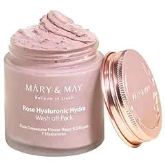 Mary & May – Rose Hyaluronic Hydra Wash Off Mask 125g