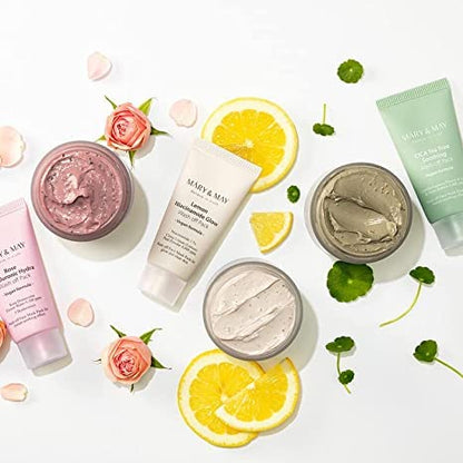 Mary & May - Rose Hyaluronic Hydra Wash Off  Mask 30g
