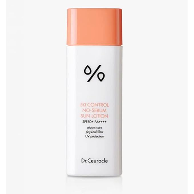 Dr. Ceuracle – 5a Control No Sebum Sun Lotion SPF50+PA++++ 50ml