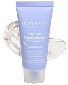 Mary & May - Calendula Peptide Ageless Wash Off  Mask 30g