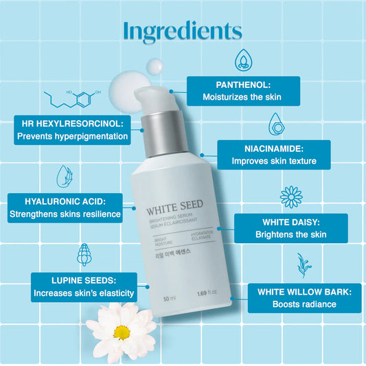 The Face Shop - WHITE SEED Brightening Serum 50ml