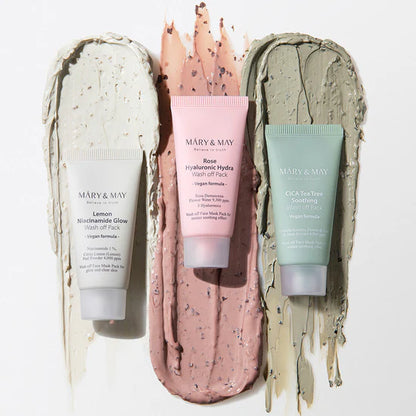 Mary & May - Cica Tea Tree Soothing Wash Off  Mask 30g