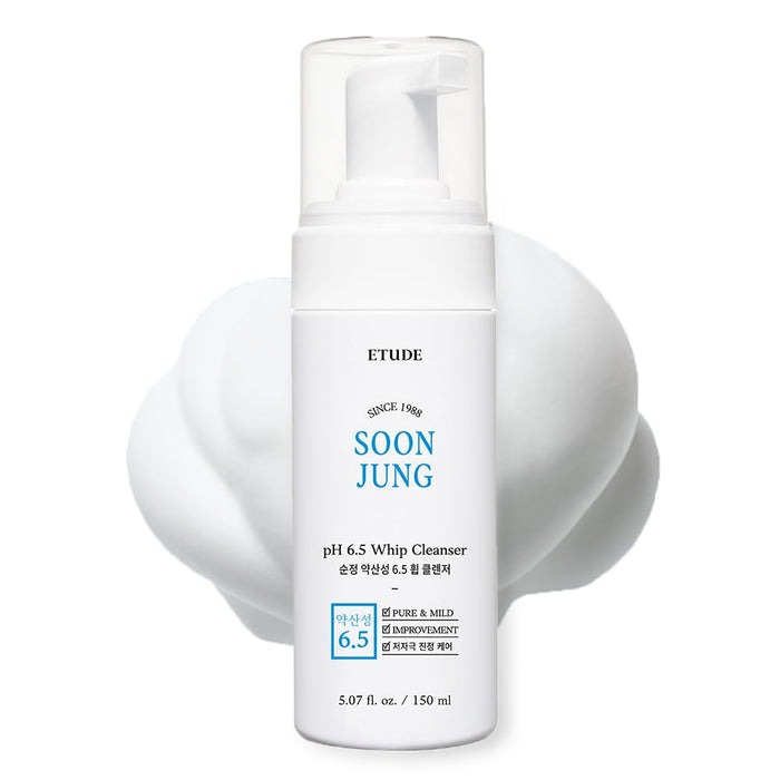 Etude House - Soon Jung pH 6.5 Whip Cleanser 150ml