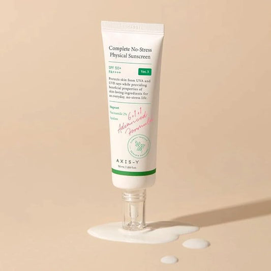 Axis Y - Complete No-Stress Physical Sunscreen 50ml