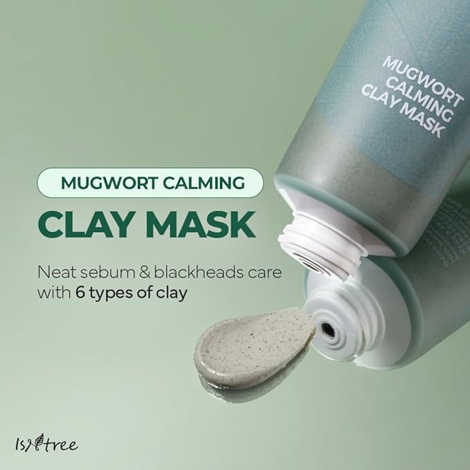 Isntree – Real Mugwort Clay Mask 100ml