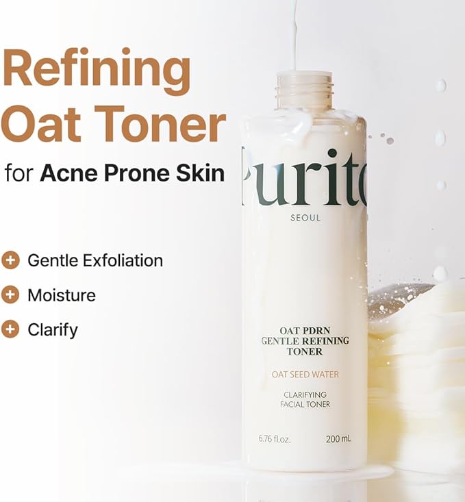 Purito – Oat PDRN Gentle Refining Toner 200ml