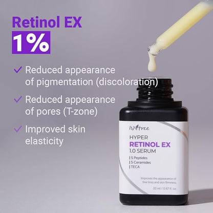 Isntree - Hyper Retinol Ex 1.0 Serum 20ml