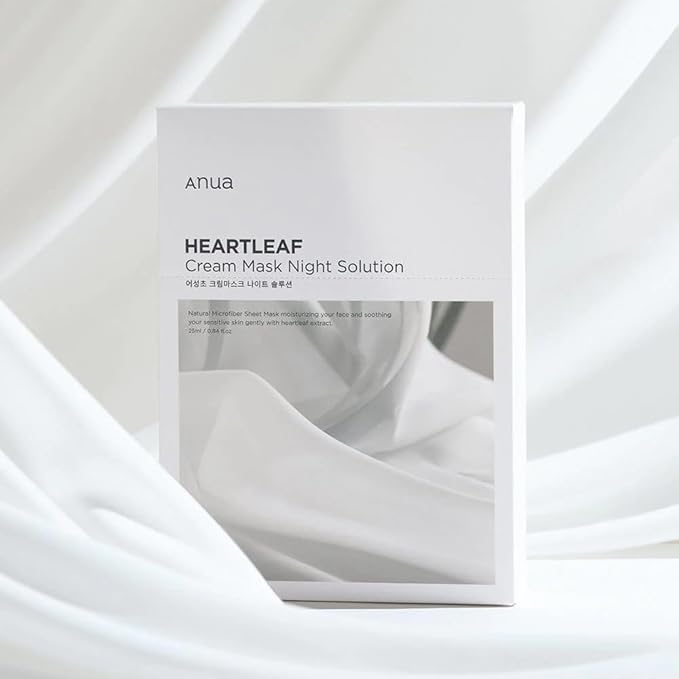 Anua – Heartleaf Cream Mask Sheet Night Solution 25ml