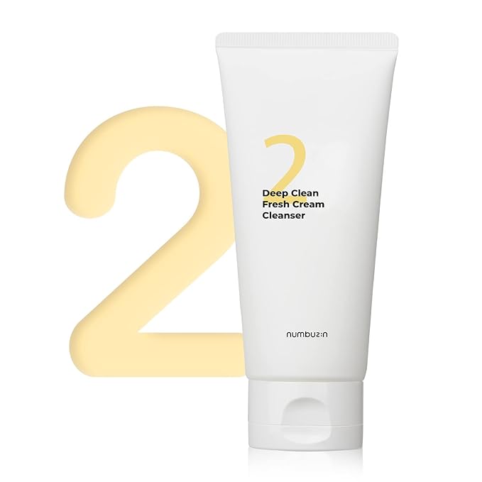 Numbuzin - No.2 Deep Clean Fresh Cream Cleanser 120ml