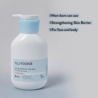 Illiyoon - Ceramide Ato Lotion 8 Free 528ml