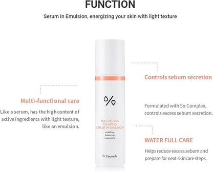 Dr.Ceuracle – 5α Control Clearing Serum in Emulsion 100ml