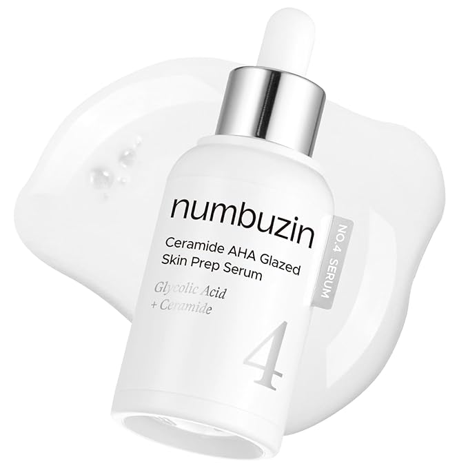 Numbuzin – No.4 Ceramide AHA Glazed Skin Prep Serum 30ml