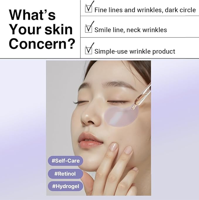 Heimish – RX Retinol Bakuchiol Hydrogel Eye Patch (60ea)