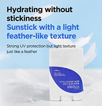 Isntree - Hyaluronic Acid Airy Sun Stick 22g