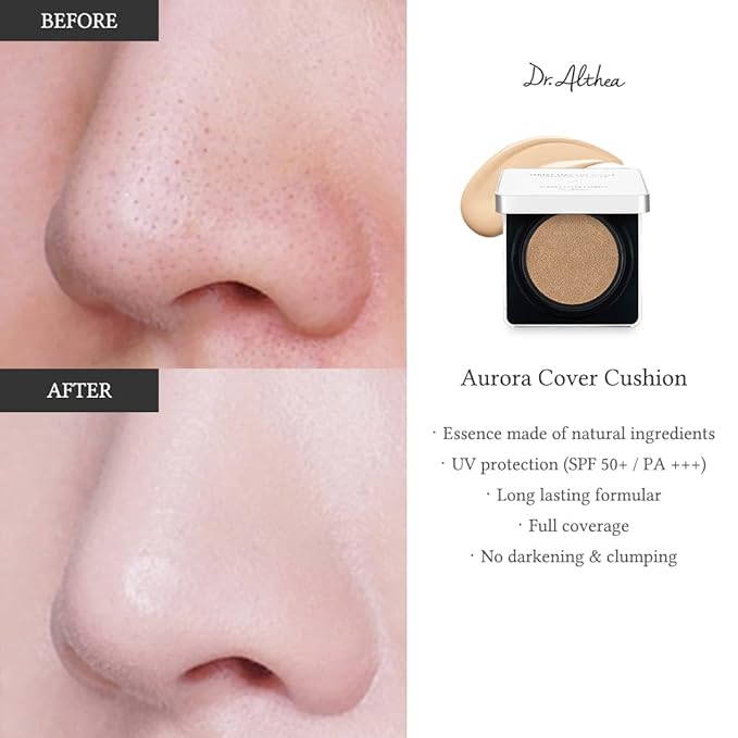 Dr. Althea – Aurora Cover Cushion Moisture NO. 23 Pink Base Medium