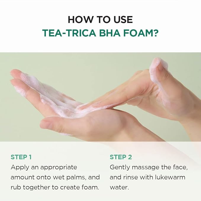 Skin1004 – Madagascar Centella Tea-BHA Foam 125ml