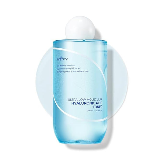 Isntree – Ultra-Low Molecular Hyaluronic Acid Toner 300ml