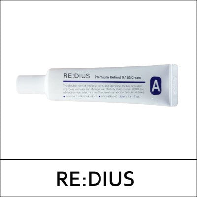 Redius – Premium Retinol 0.165 Cream 30ml