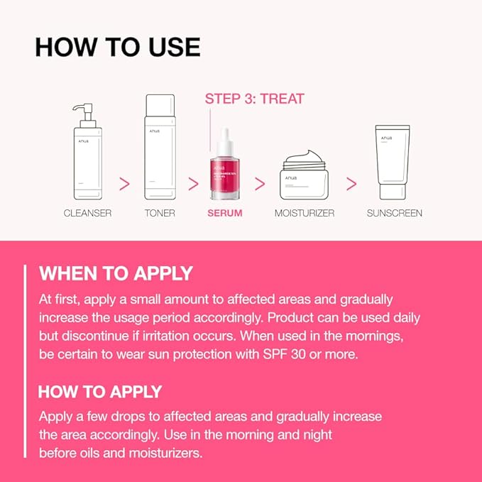 Anua – Niacinamide 10% + TXA 4% Serum 30ml