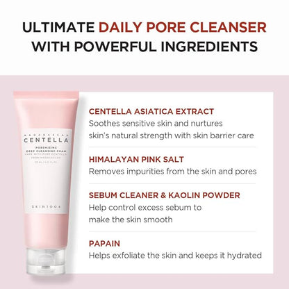 Skin1004 – Madagascar Centella Poremizing Deep Cleansing Foam 125ml