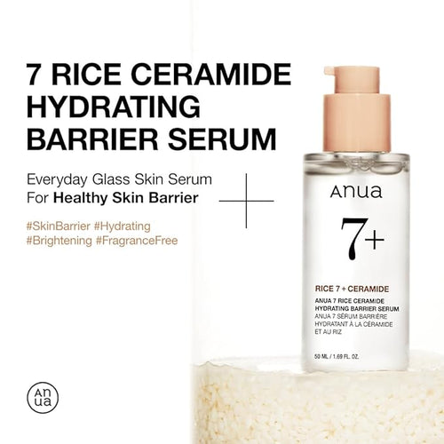 Anua – 7 Rice Ceramide Hydrating Barrier Serum 50ml Hover