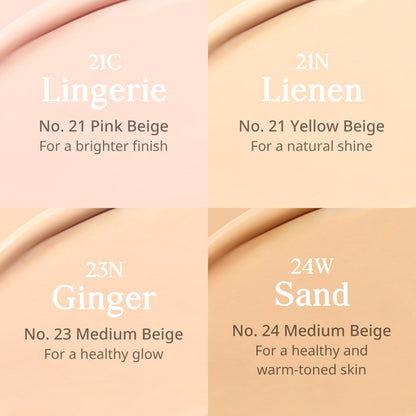 Clio – Kill Cover Mesh Glow Essential Cushion 15g*2ea(Original+Refill) 21N Linen