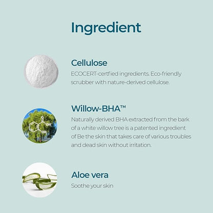 Be The Skin - BHA+ Pore Zero 30 Second Exfolitator 100g