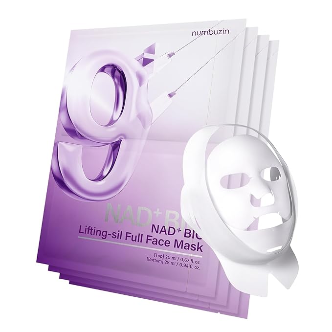 Numbuzin – No. 9 NAD Bio Lifting-sil Full Face Mask 28ml