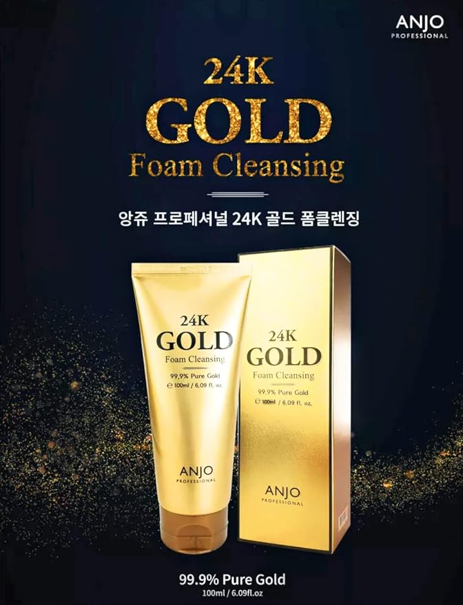 Anjo – 24K gold foam cleansing 100ml