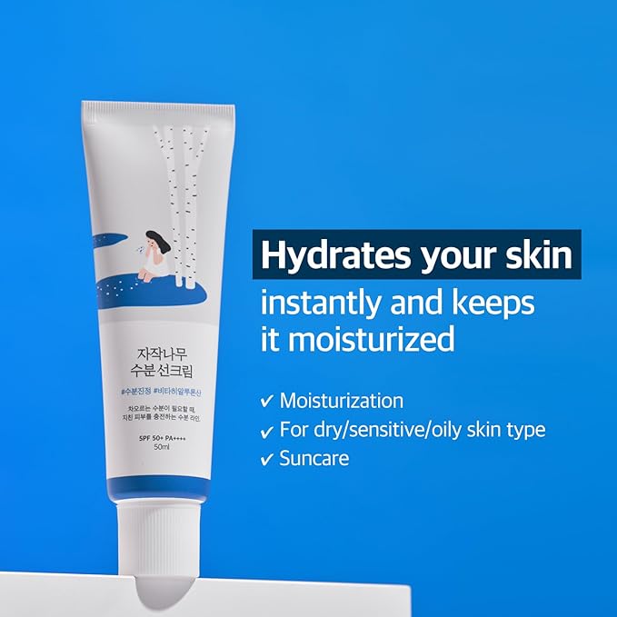 Round Lab - Birch Juice Moisturizing Sun Cream 50ml